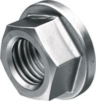 Prevail torque hex nuts RU (A2 stainless steel) Hot-dip galvanized hexagon nut with self-locking mechanism, which is used with all CH connectors
