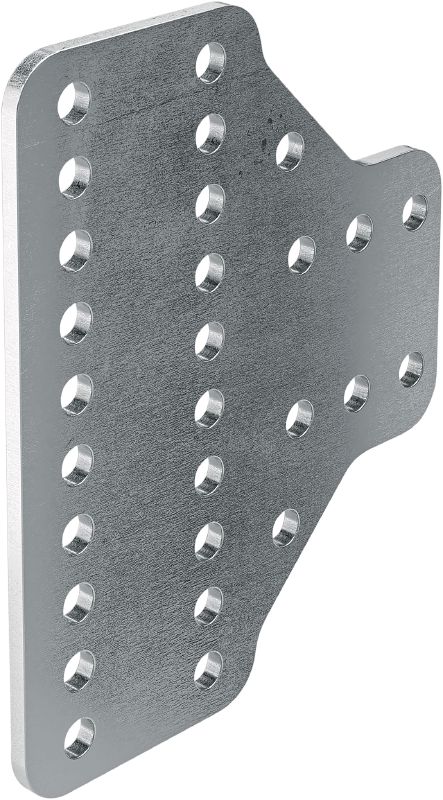 CH-100-LP T RU OC Plate Connectors Hot-dip galvanized connecting plate for mounting with CH mounting beams in medium corrosive environments